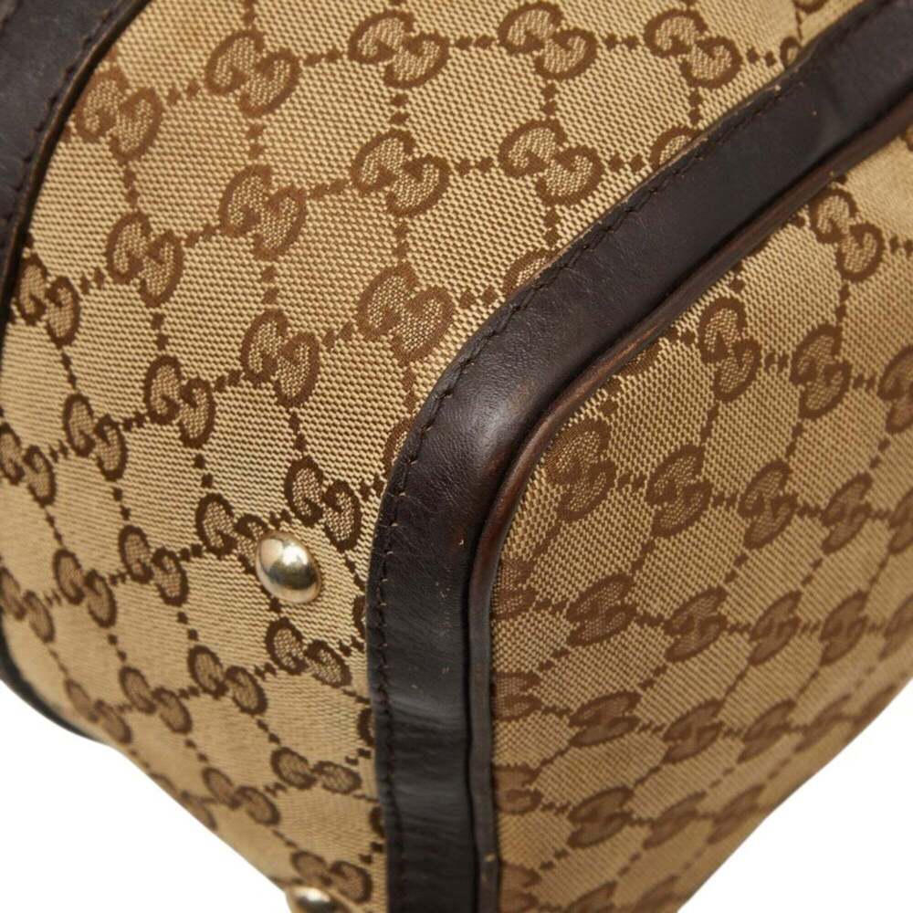 GUCCI Cream Leather Shoulder Bag - Picture 6 of 11